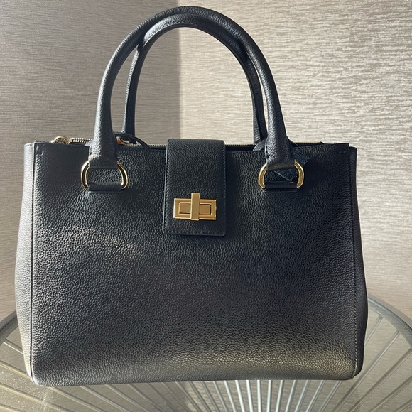 Escada Handbags - Escada leather handbag, black